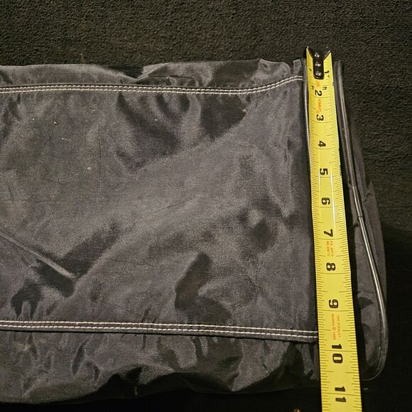 VTG Y2K Adidas Distressed Spell Out Big Logo Handled Duffel Weekender/Gym Bag - Picture 13 of 14